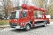 T 225 s pracovní výškou 22,5 m má boční dosah 16,5 m