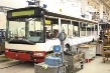 City bus na smíšené lince, ještě bez oken