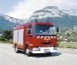 Silniční provedení hasičského podvozku Renault Midlum s nástavbou Camiva.
