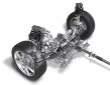 Přední náprava a řešení pohonu 4x4 nové verze V50 T5 AWD.