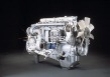 Motor Scania turbocompound prvej generácie.